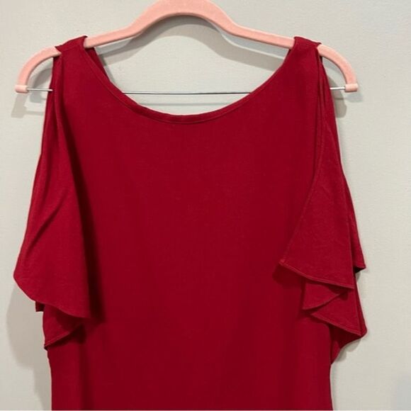 Theory Crimson Red Shift Dress size 4 - Picture 9 of 11